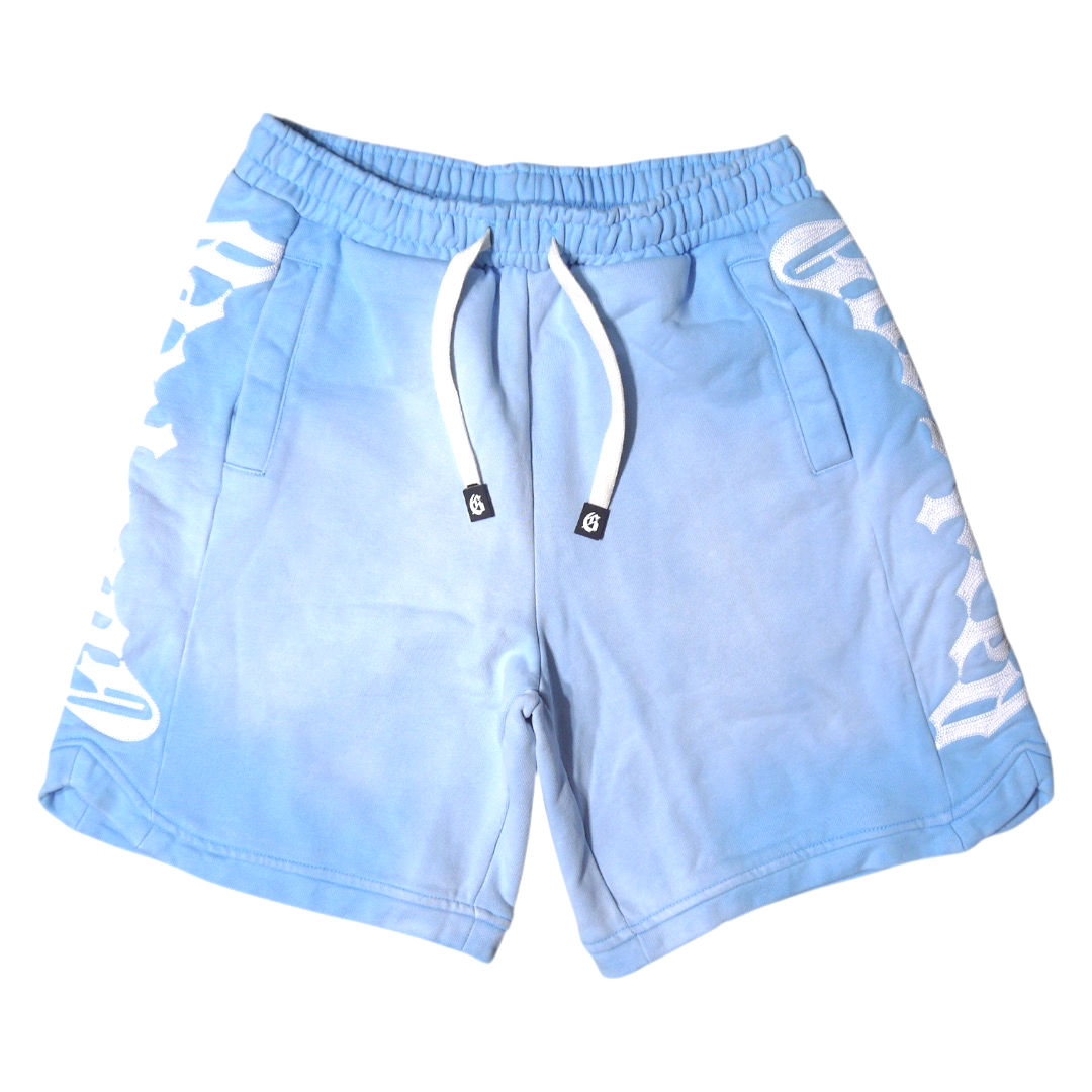 "GODSPEED" Courtside Shorts (Sky Blue)