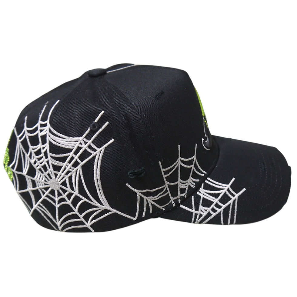 サムネイル： "Thirty One Hats" Atl Spider Snap Back Cap (Black)