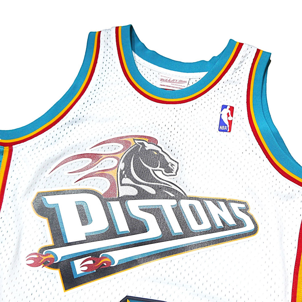 サムネイル： "MITCHELL&NESS" Detroit Pistons Swingman Jersey (White)