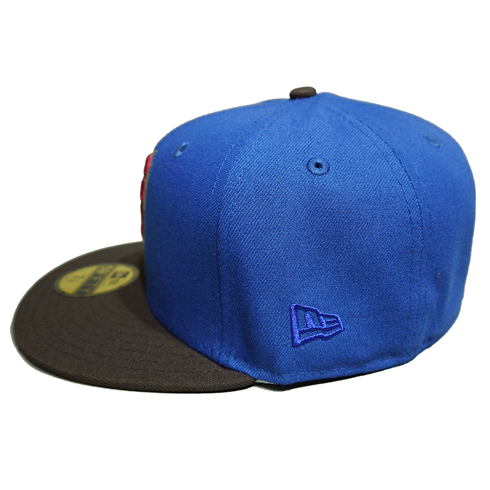 サムネイル： "NEW ERA" 59Fifty San Francisco Giants Grow In The Dark Khaki UV (Blue)