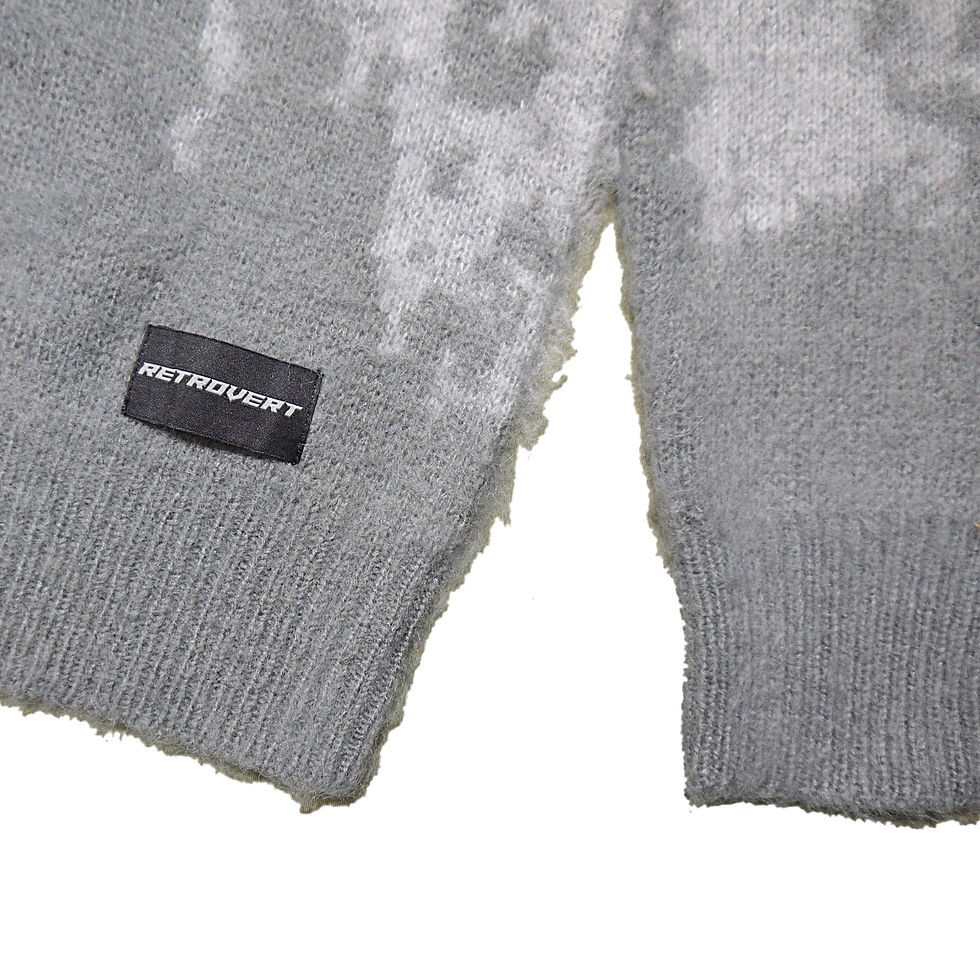 サムネイル： "RETROVERT" Darkness Mohair Sweater