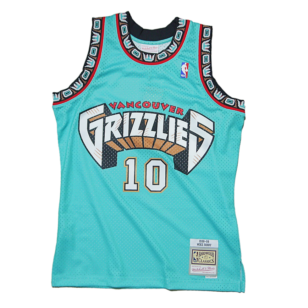 "MITCHELL&NESS" Vancouver Grizzlies Swingman Jersey (Teal)