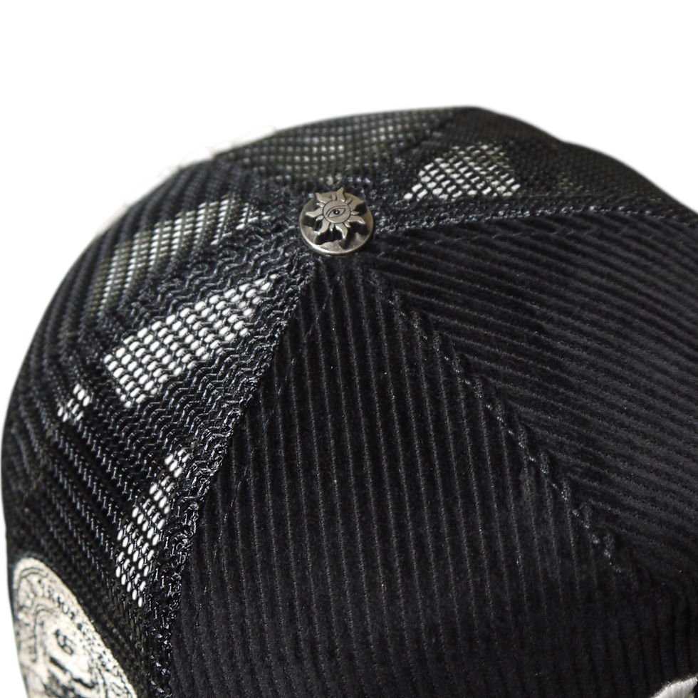 サムネイル： "GODSPEED" GS Forever Corduroy Trucker Hat (Blk×Wht)