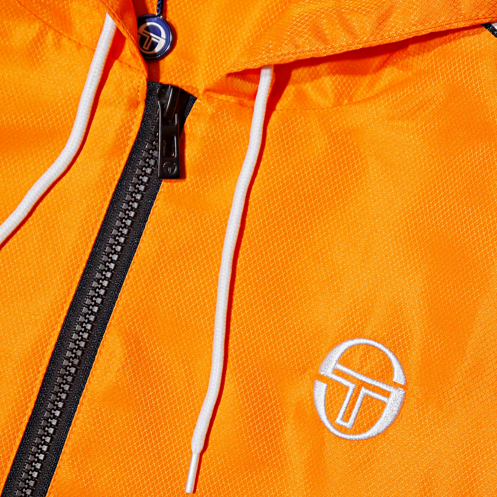 サムネイル： "SERGIO TACCHINI" Track Half Zip Tops (Black×Orange)