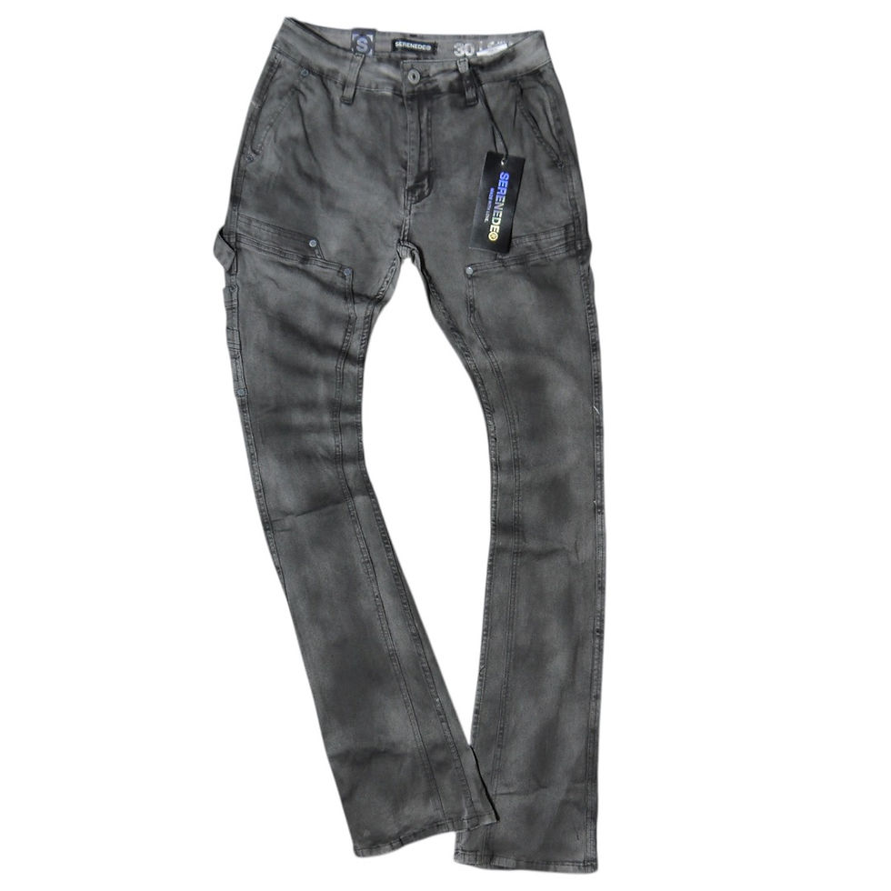 "SERENEDE®︎" Rain Flare Jeans