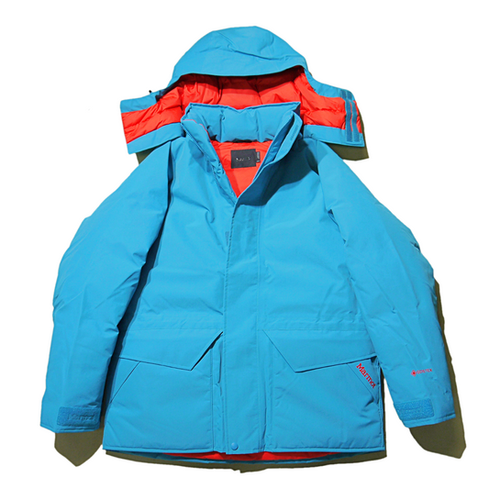 MAMMUT アンダロ 防水透湿 中綿防寒 スキージャケット 青マンモス刺繍ロゴ MAMMUT アンダロ 防水透湿 中綿防寒 スキージャケット 青