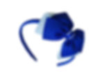 Royal Blue and White headbands are the perfect colour combinations to match school uniforms