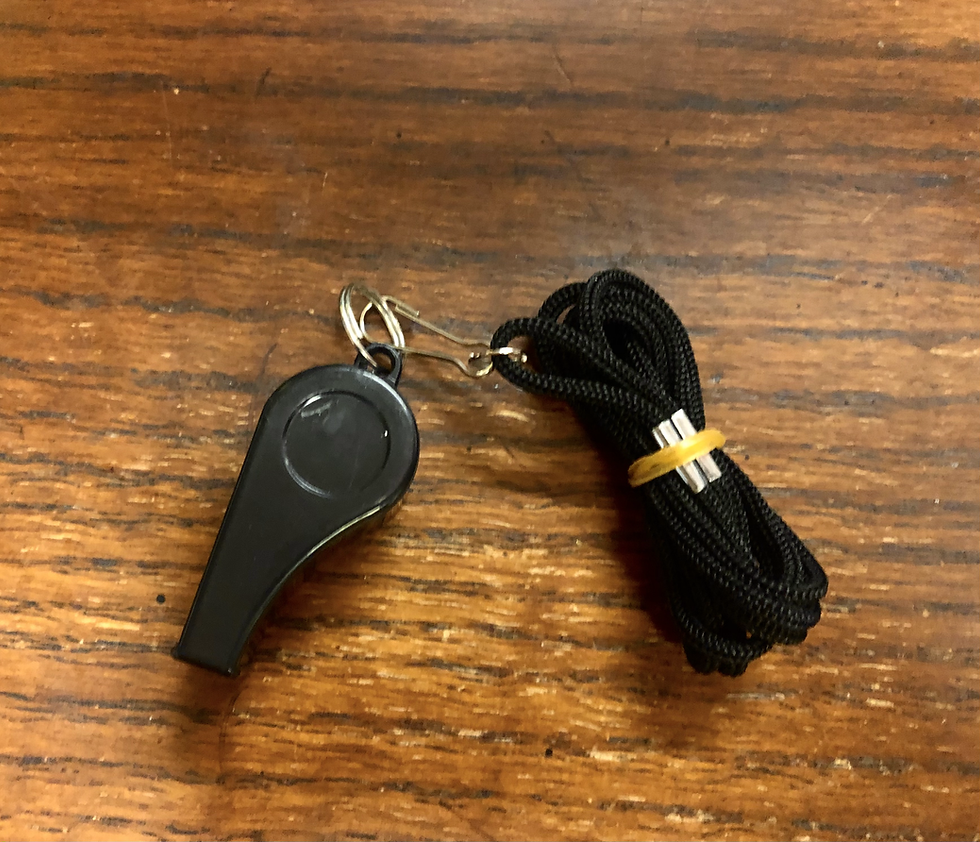 Thumbnail: Bells & Whistle Accessories for Walking Sticks