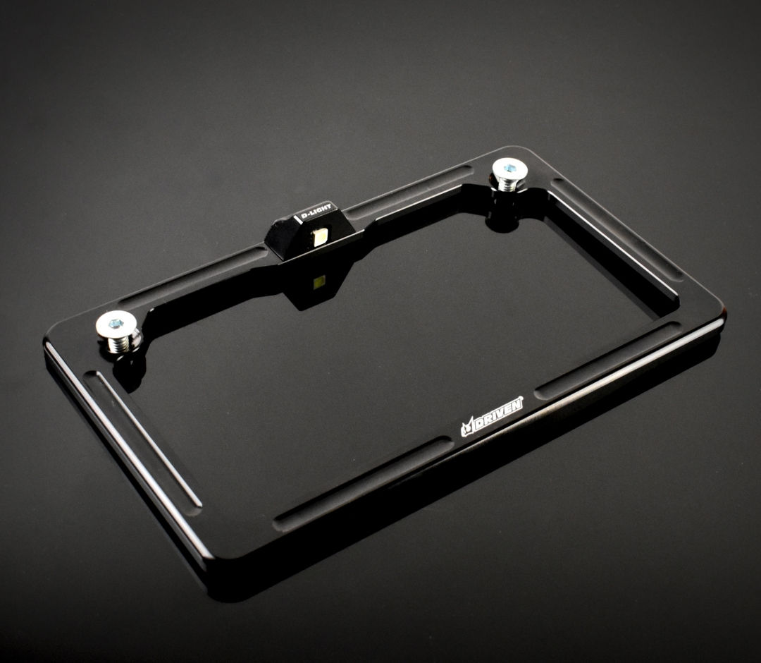 Driven LED Lighted License Plate Frame
