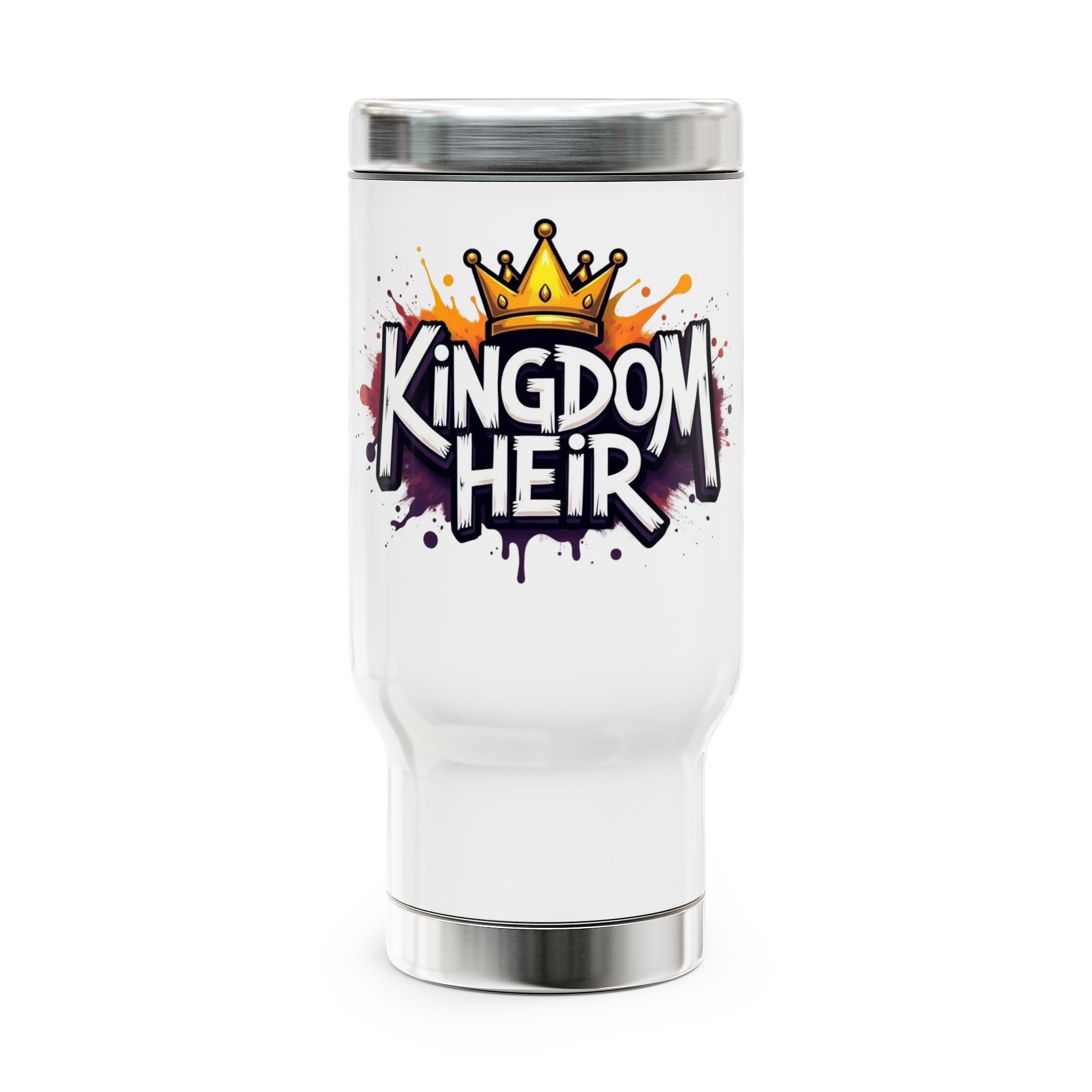 14oz Kingdom Heir Stainless Steel Travel Mug - Kingdom Heir Collection