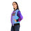 Thumbnail: Women's Aviation Jacket-''But GOD... Neon Collection'' By: Queen Melody