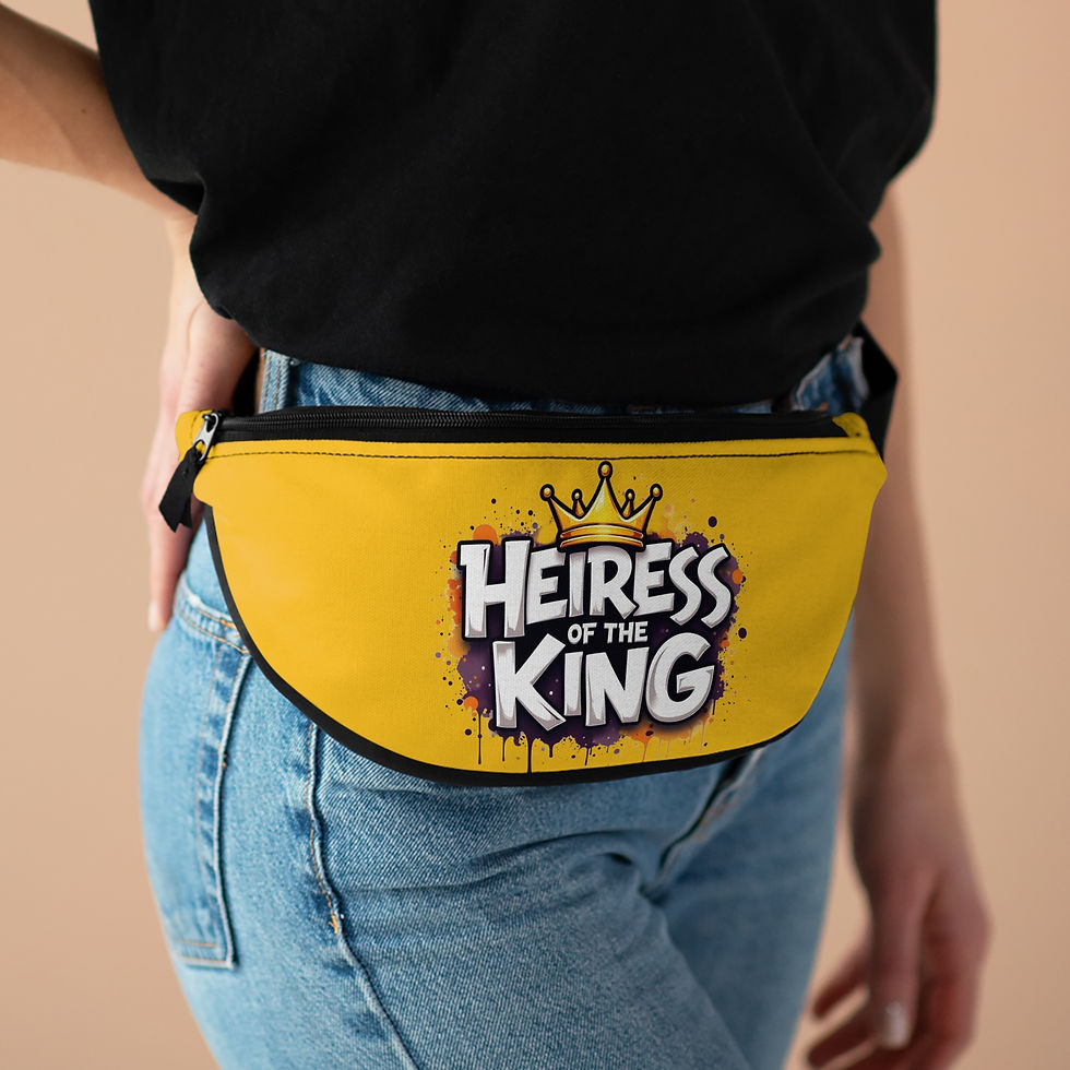 Fanny Pack - Healing Hearts Drip - Kingdom Heir Collection