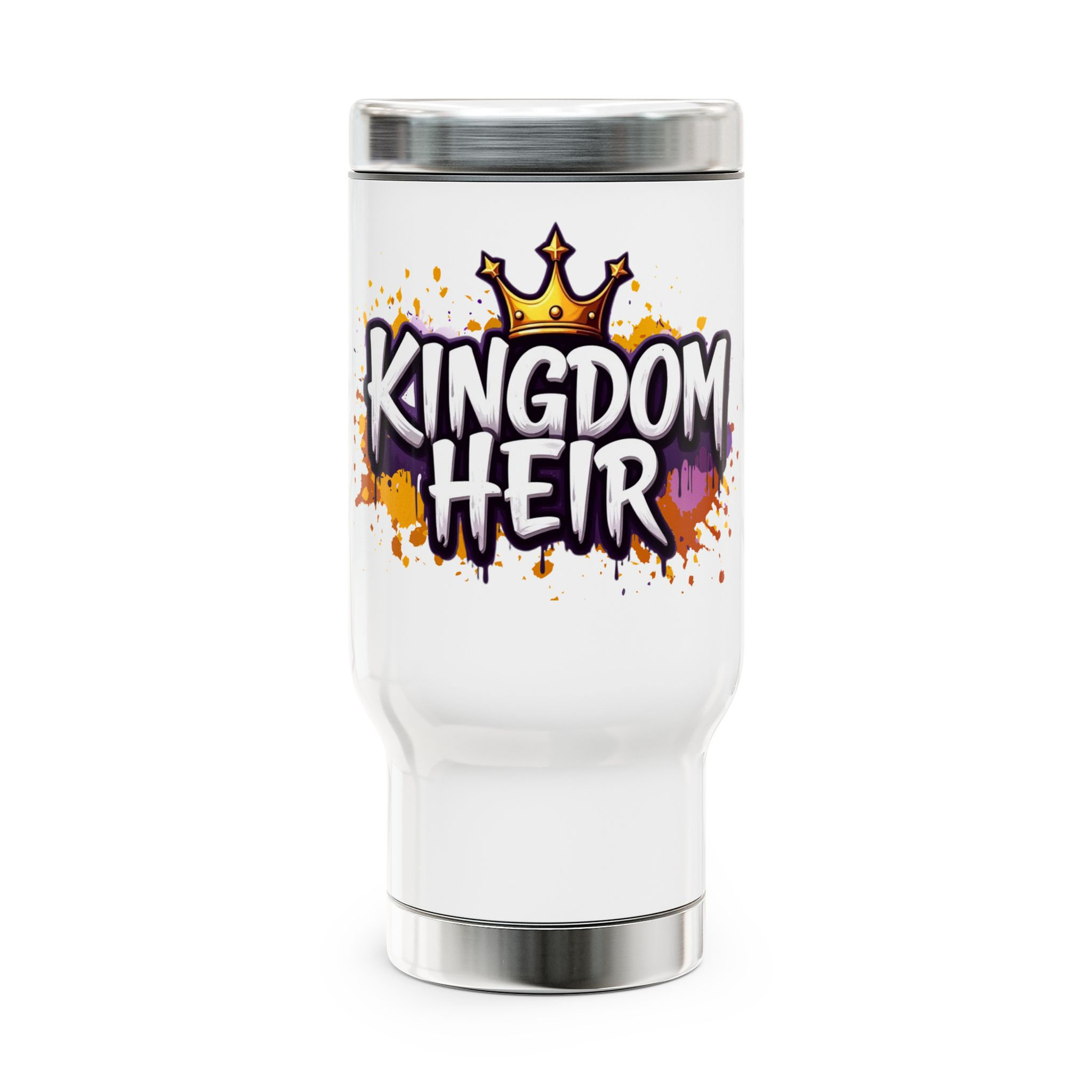 14oz Kingdom Heir Stainless Steel Travel Mug - Kingdom Heir Collection