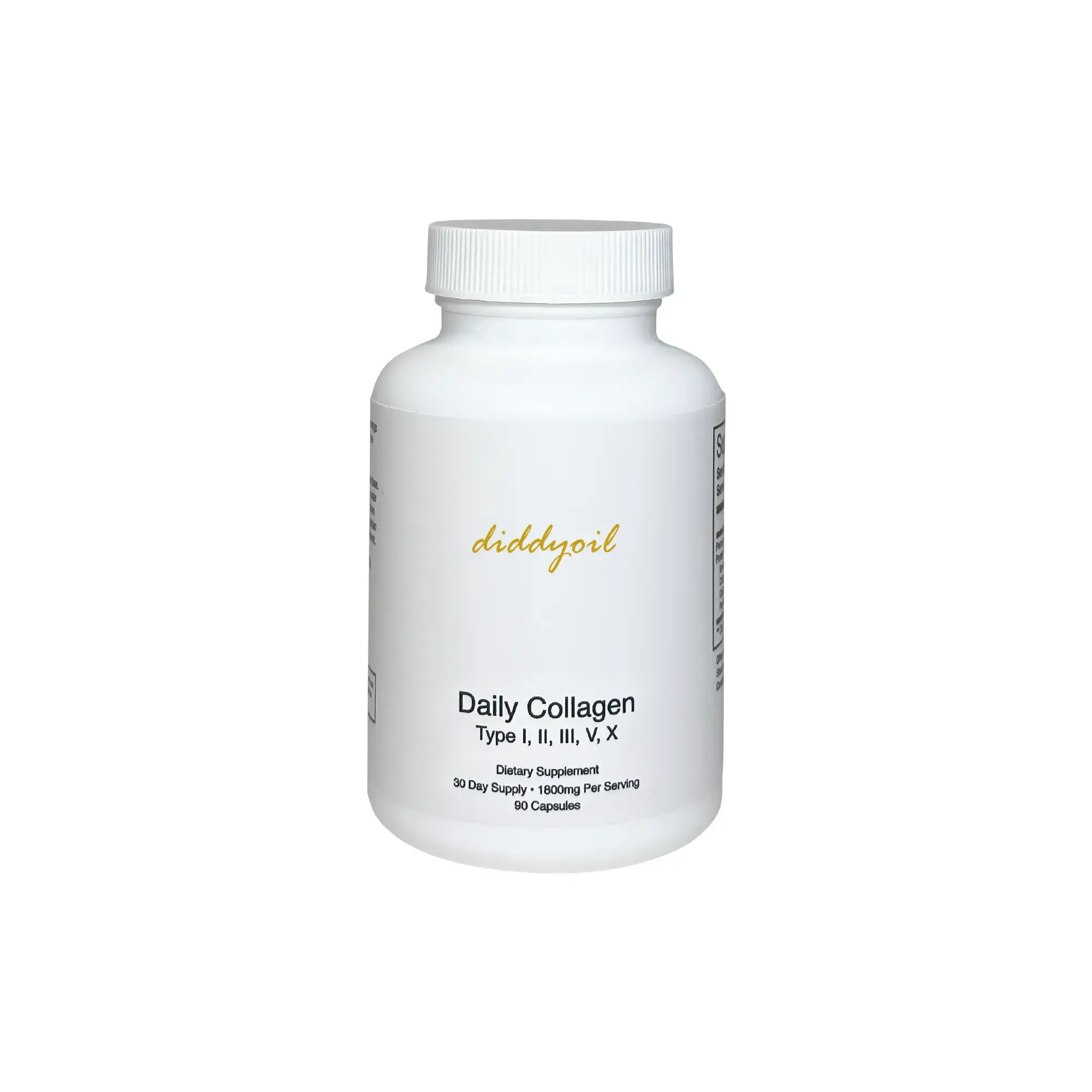 Diddyoil Daily Collagen Type 1 & 3, 60 Capsules