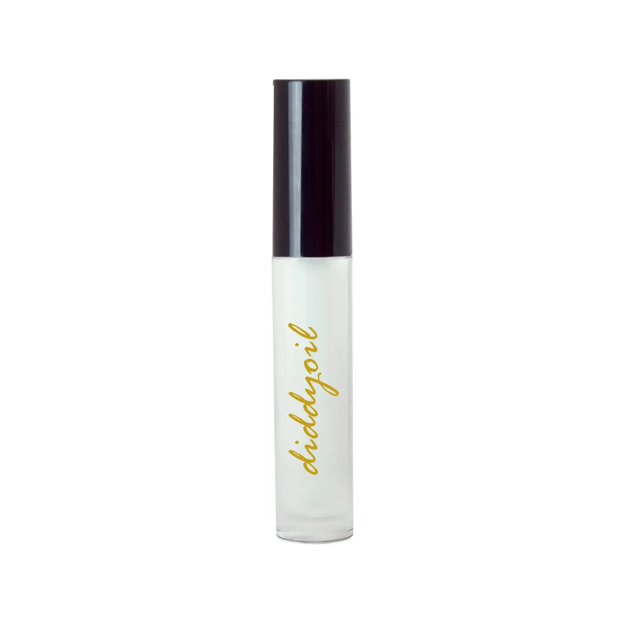 Diddyoil Lip Gloss - Clear, cosmetic tube