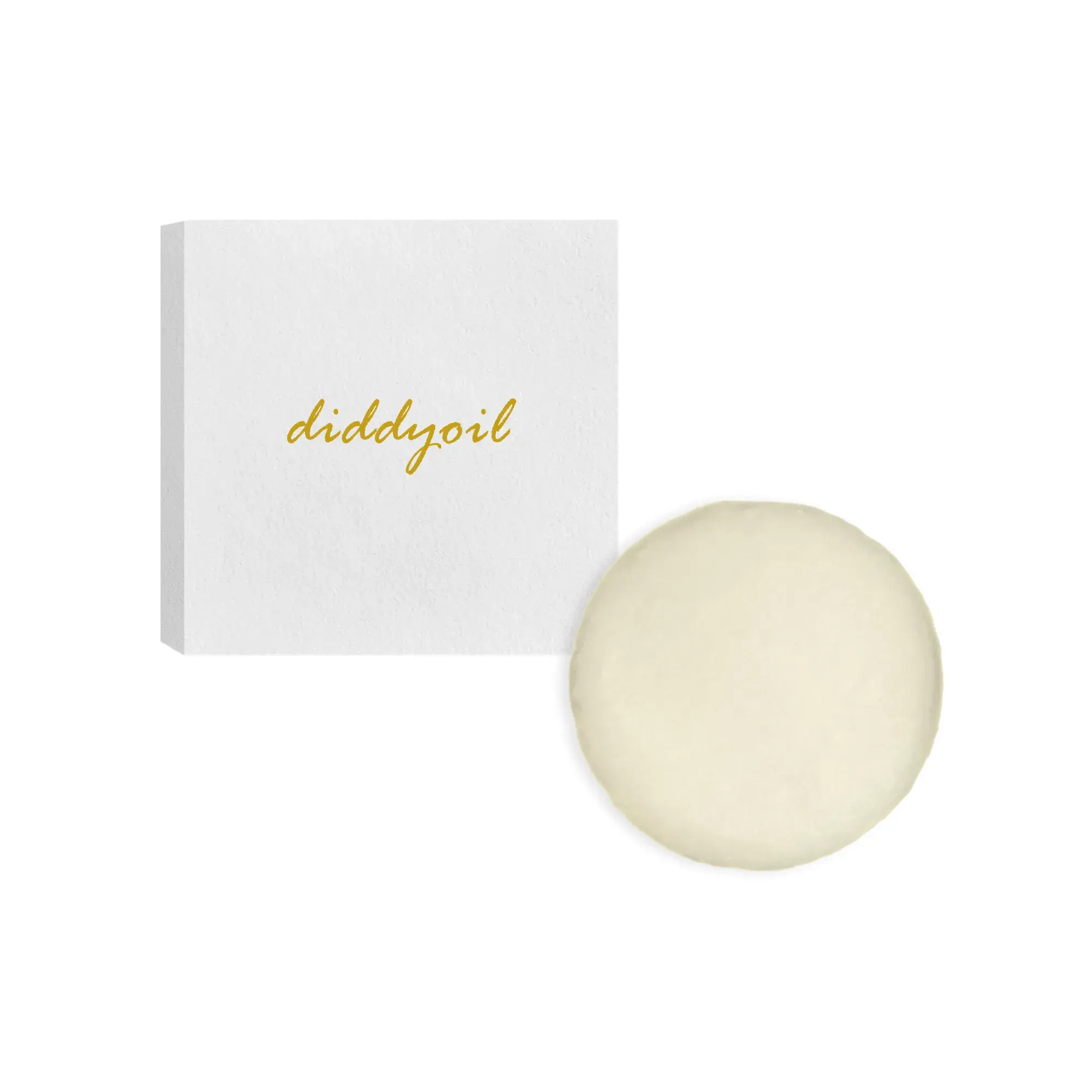Diddyoil solid shampoo bar in box