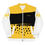 Thumbnail: Unisex Bomber Jacket: Yellow, black, white design Diddyoil