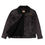 Thumbnail: Black denim jacket with sherpa collar, 'diddyoil' embroidered