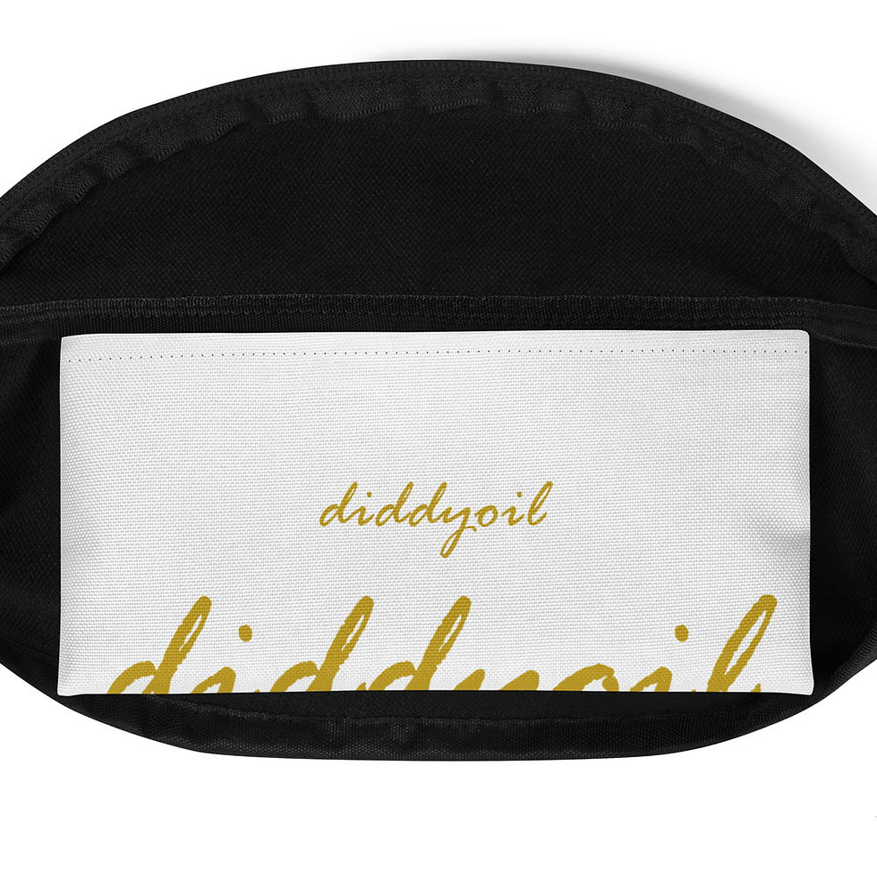 Thumbnail: Black Fanny Pack with Diddyoil logo
