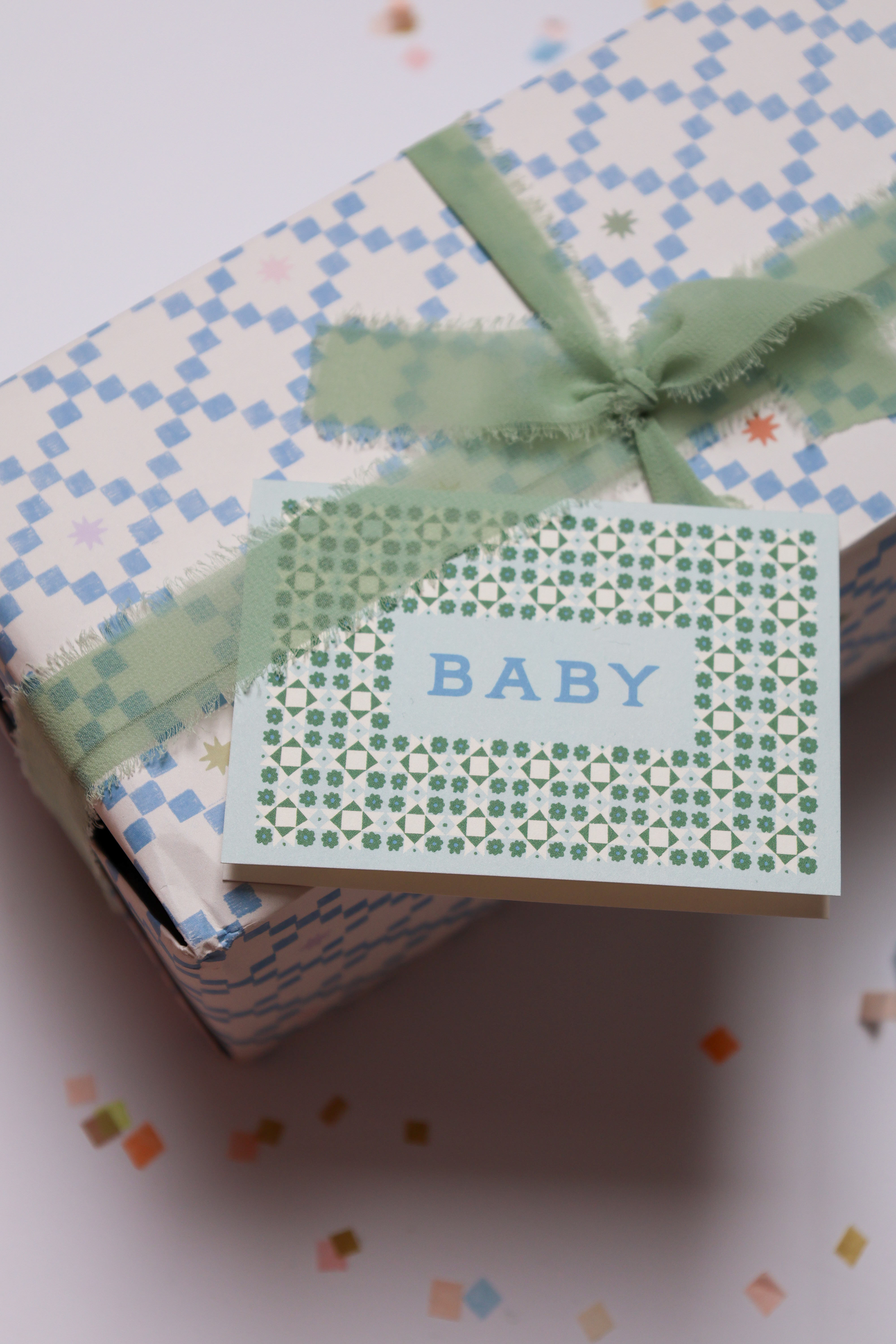 Baby (Blue) Mini Card
