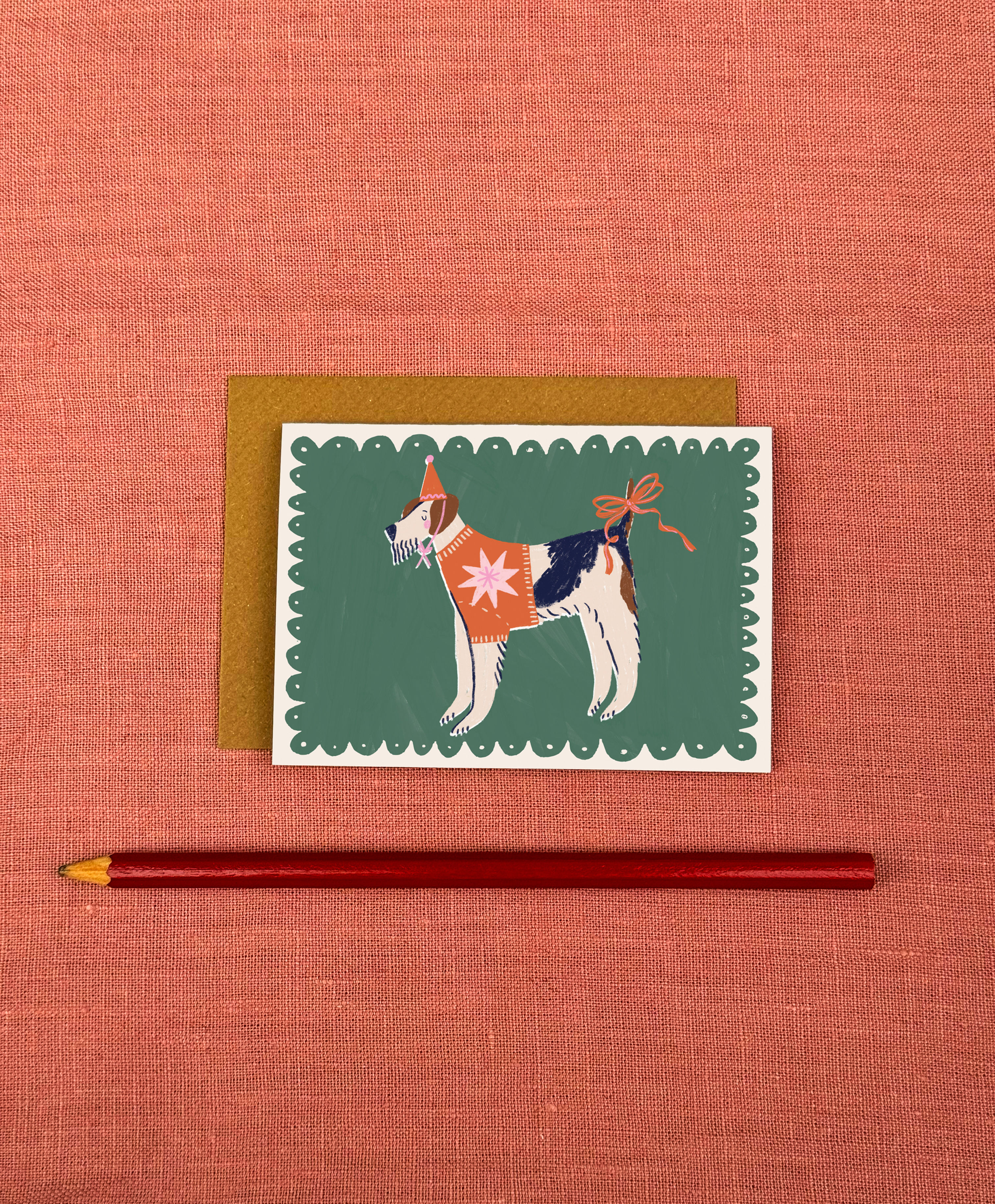 Festive Pup Card