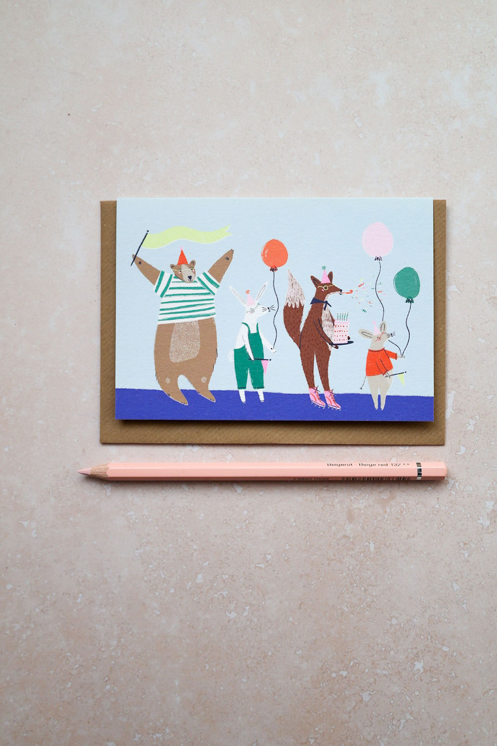 Thumbnail: Woodland Party A6 Card