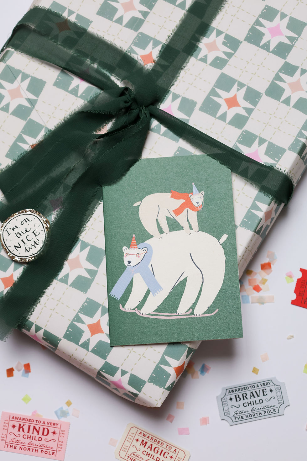 Thumbnail: Polar Bear Christmas Card