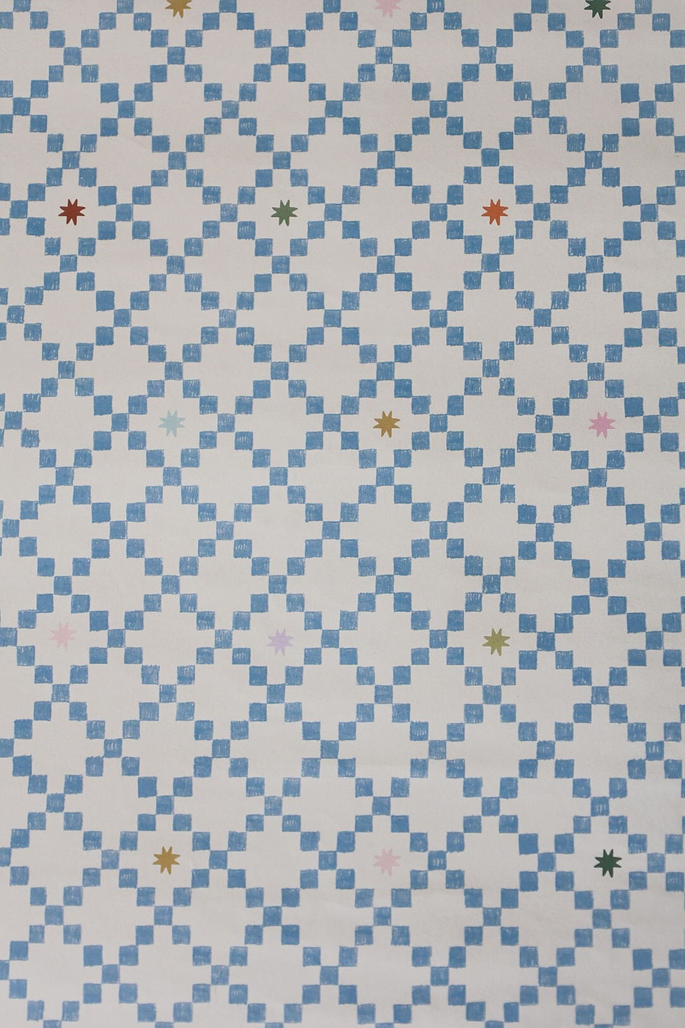 Thumbnail: Blue Tile Wrapping Paper
