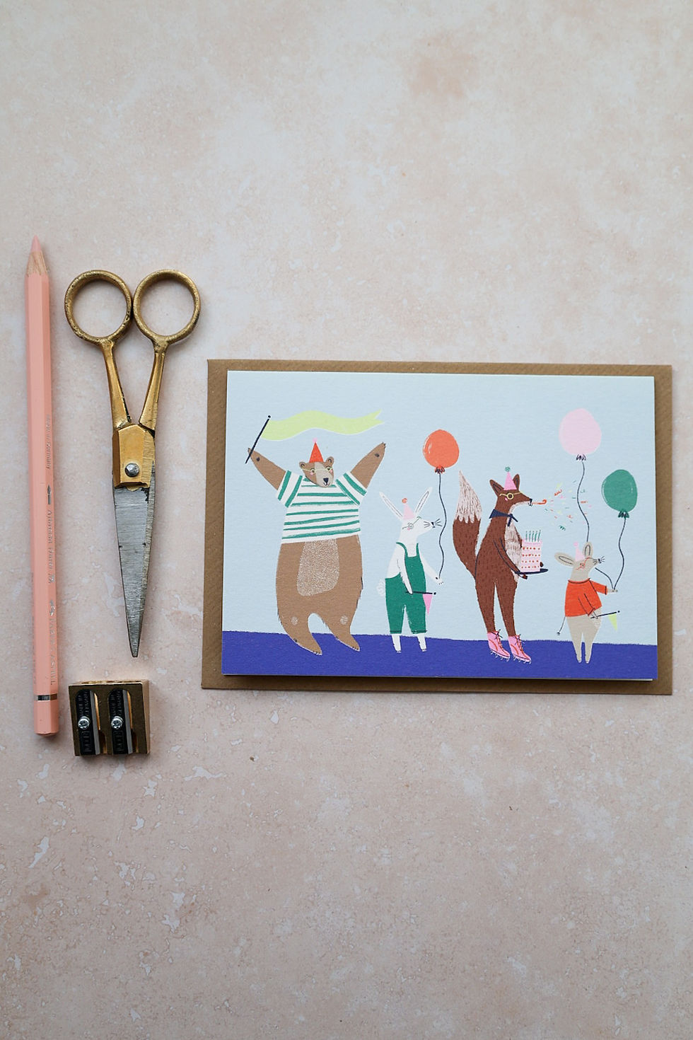 Thumbnail: Woodland Party A6 Card