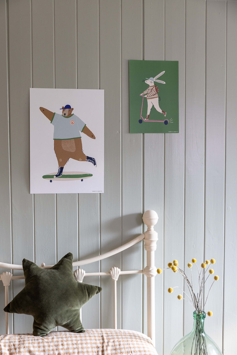 Thumbnail: Scooter Rabbit Art Print