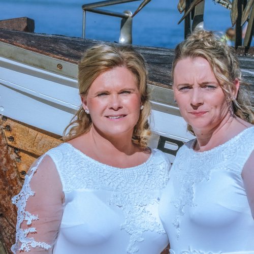 Rettungsturm Binz heiraten Müther Turm Hochzeitsfotografie Rügen