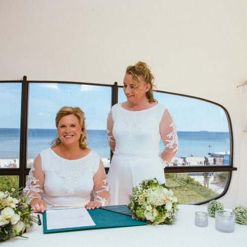 Rettungsturm Binz Hochzeit Müther Turm, Fotograf Hochzeit Rügen