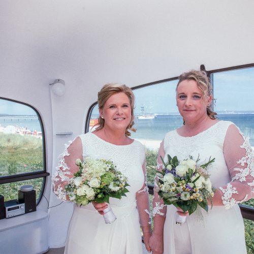 Rettungsturm Binz heiraten im Müther Turm Standesamt Binz Fotograf Rügen