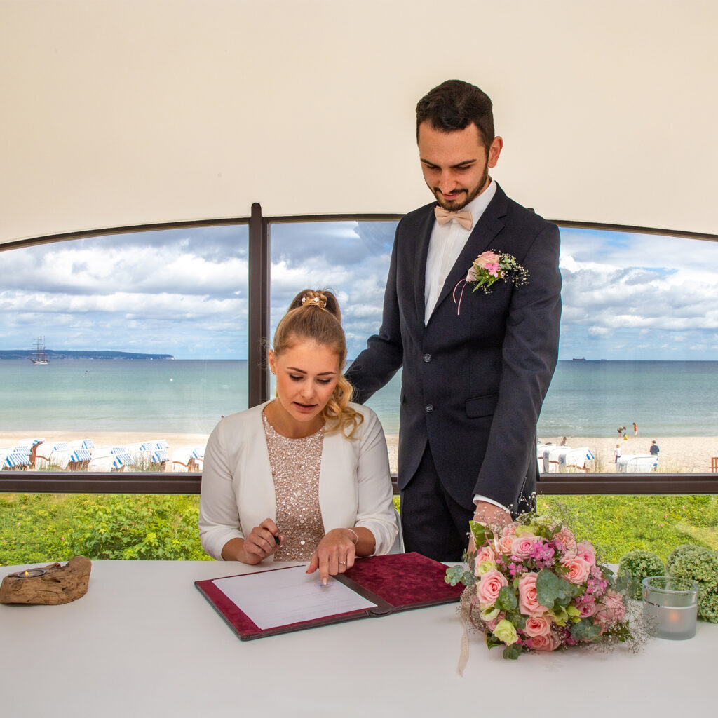 heiraten binz rettungsturm