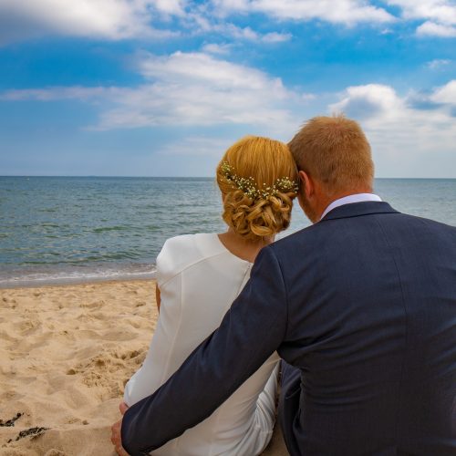 heiraten zu zweit am strand