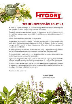Termékbiztonsági politika