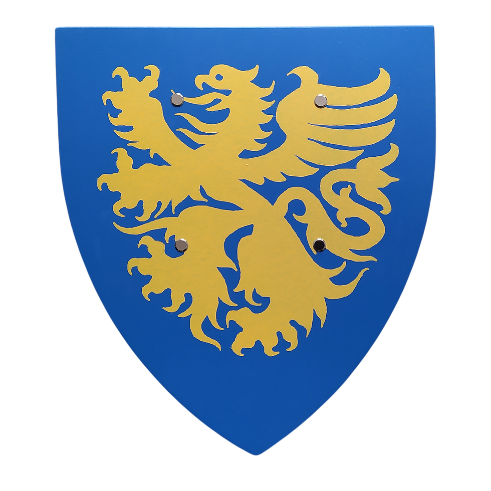 Miniature : L'écu du Chevalier et de la Princesse - griffon