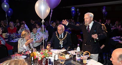 David Hardie, Len Horwood and Judy Horwood