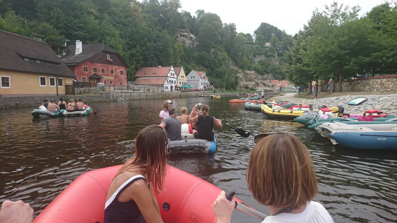 Randonnée Canoë Cesky Krumlov République Tchèque