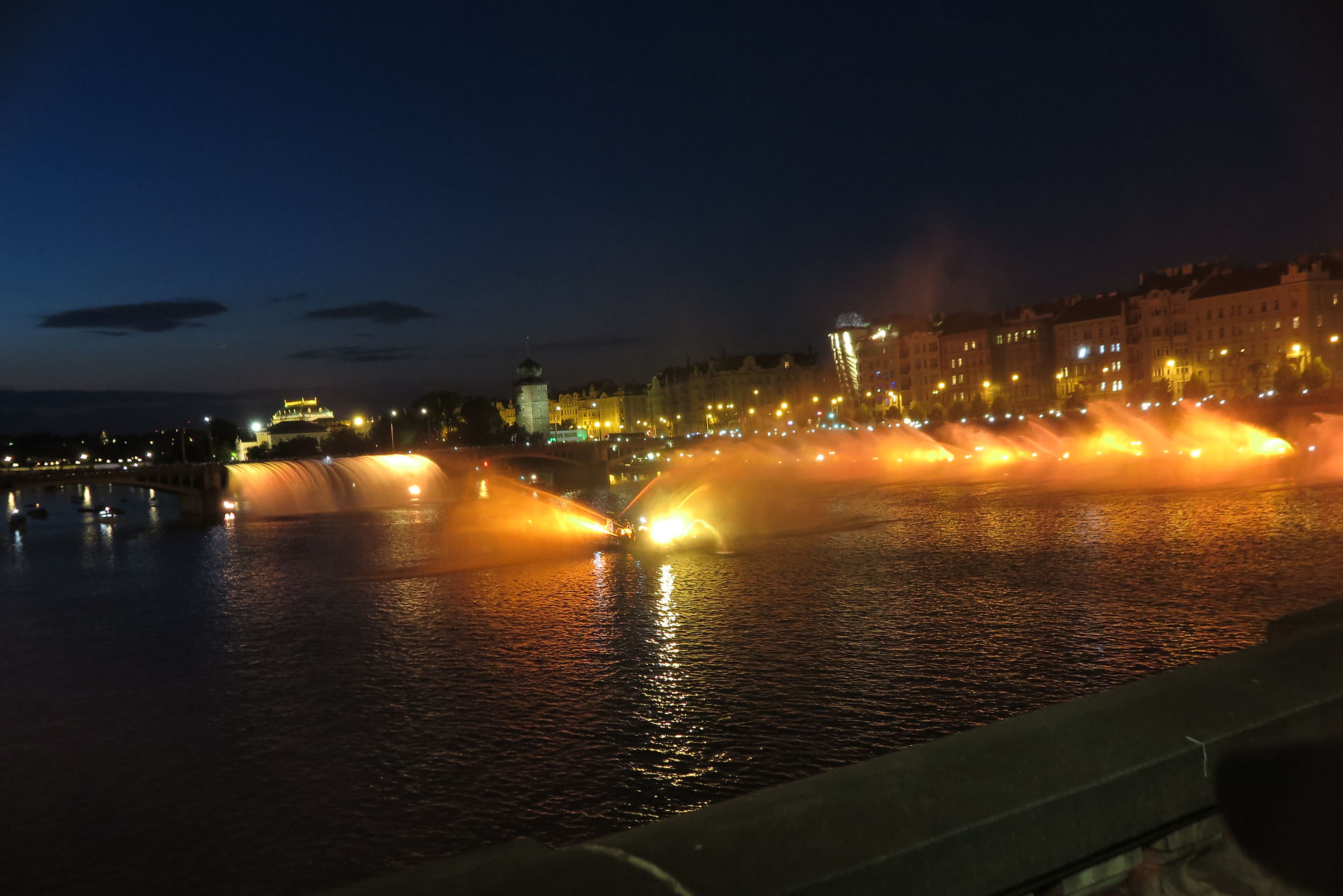 Spectacle Aquatique Vltava Prague