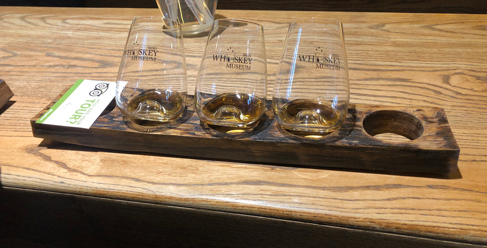 Dégustation whisky Dublin Irlande