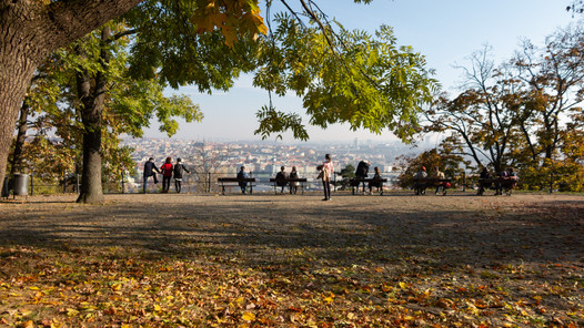 Jardin Kinsky Prague Automne