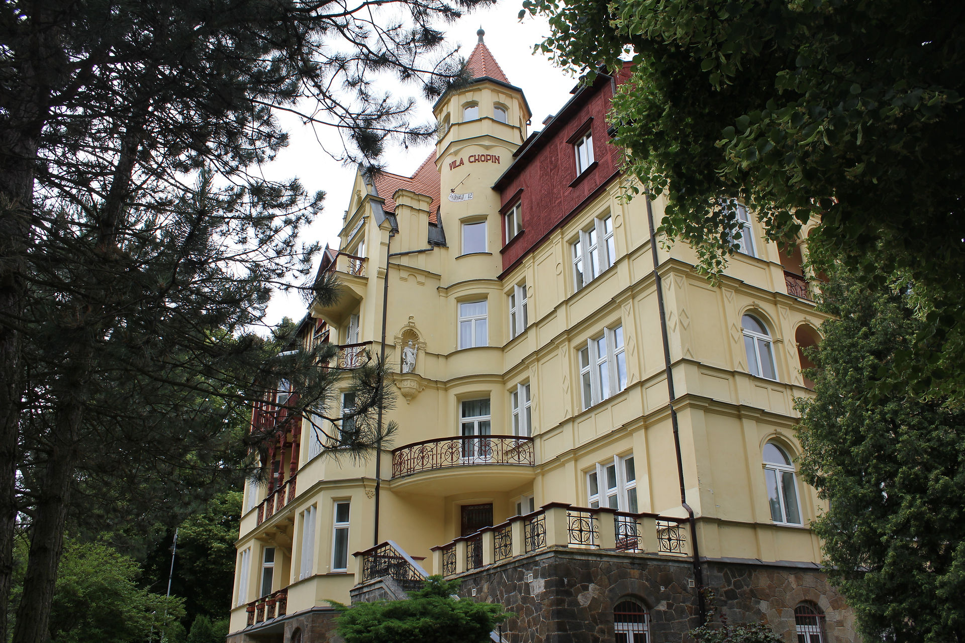 Architecture Karlovy Vary République Tchèque