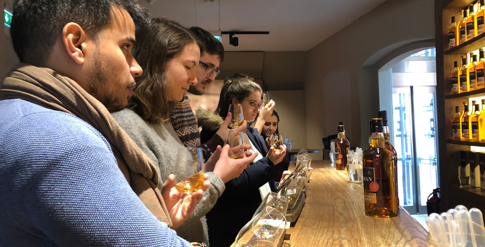 Dégustation whisky Dublin Irlande