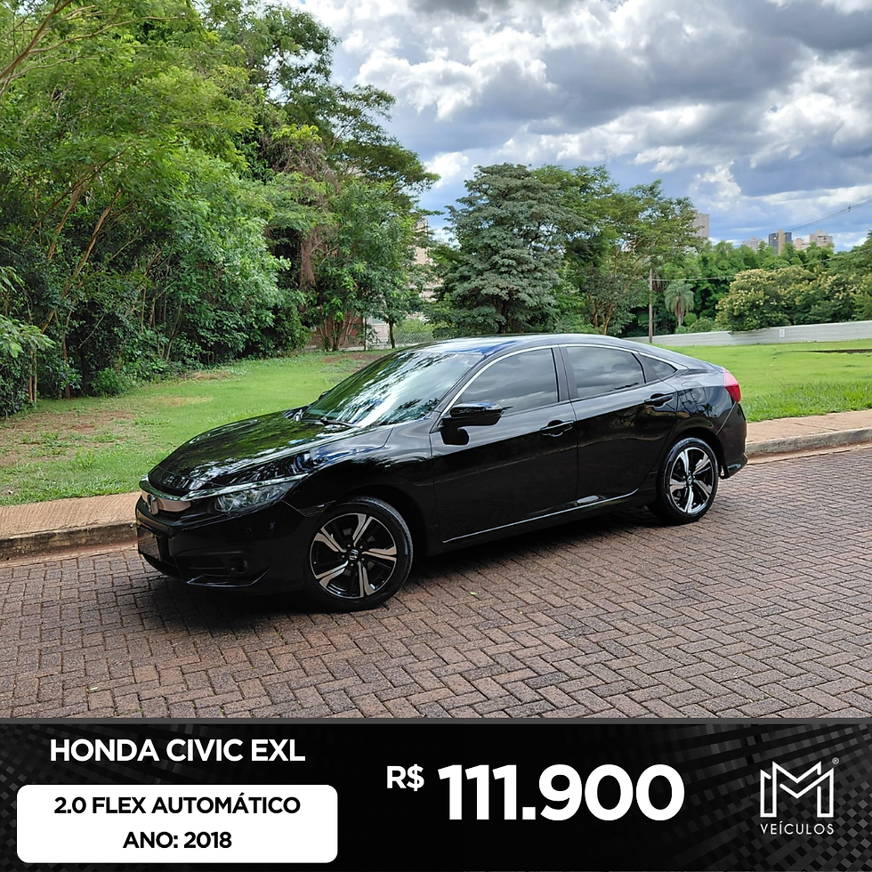 Miniatura: HONDA CIVIC EXL 2.0 FLEX AUTOMÁTICO