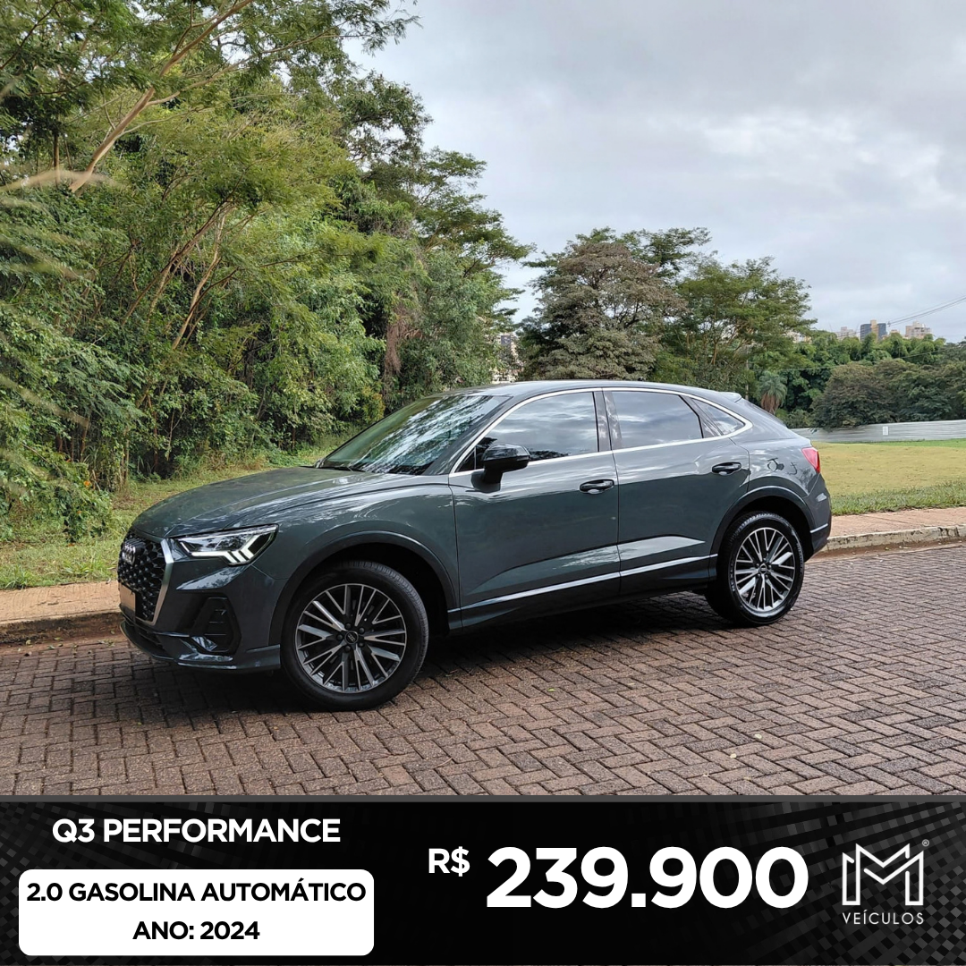 Q3 PERFORMANCE TFSI 2.0 GASOLINA AUTOMÁTICO