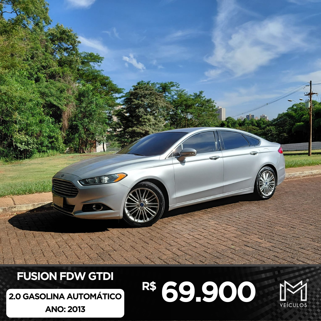 FUSION FDW GTDI 2.0 GASOLINA AUTOMÁTICO BLINDADO