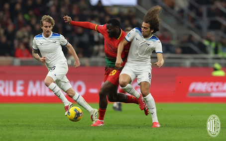 før kamp: Milan-Lazio