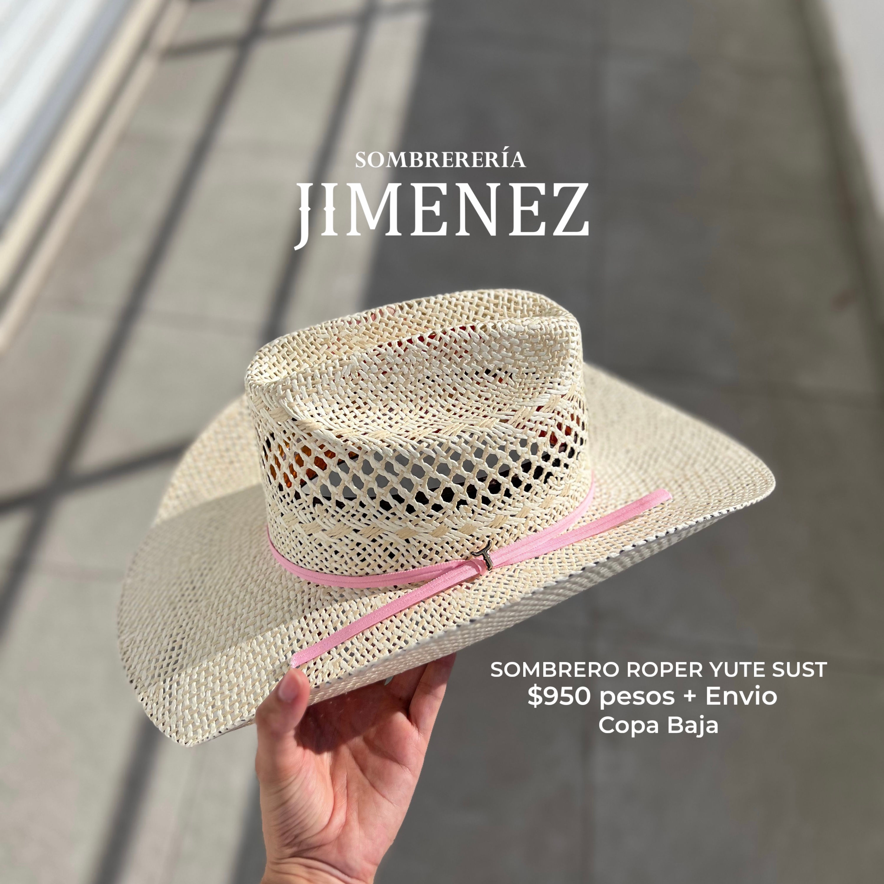 SOMBRERO ROPER YUTE SUST