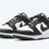 Miniature : Dunk Low "Black and White"
